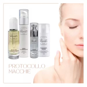Protocollo Macchie Routine Schiarente composta da 4 cosmeceutici